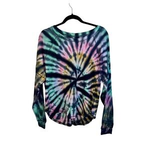 Aeropostale Women’s Medium Tie-Dye Long Sleeve Top - NWT - Fun & Stylish